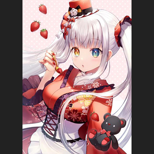 Adorable anime girl Formidable: Azur Lane 2d fan (30 Oct 2019